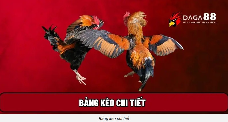 Đá Gà 88 còn cung cấp các kèo cược đá gà hấp dẫn