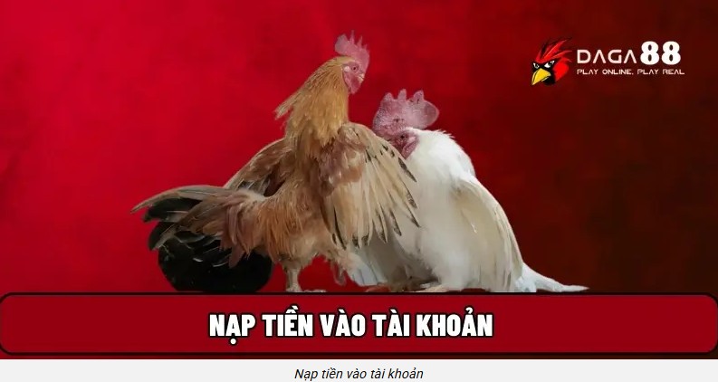 Các phương thức nạp tiền tại Daga88