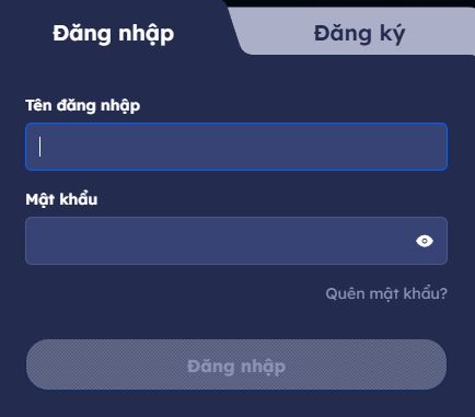 Nhập thông tin đăng nhập và tiến hành đăng nhập vào tài khoản của bạn
